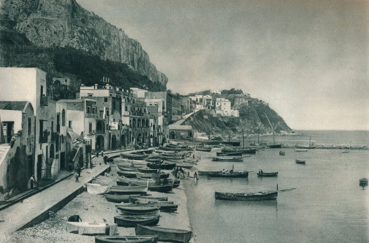 Marina Grande, Capri, Italia, 1927 da Eugen Poppel