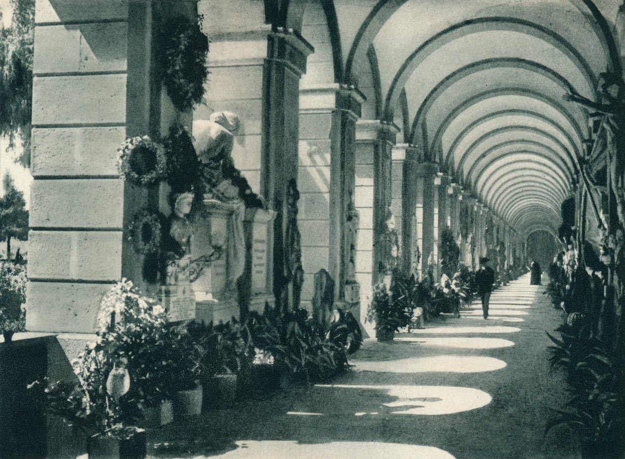 Cimitero monumentale di Staglieno, Genova, Italia, 1927 da Eugen Poppel