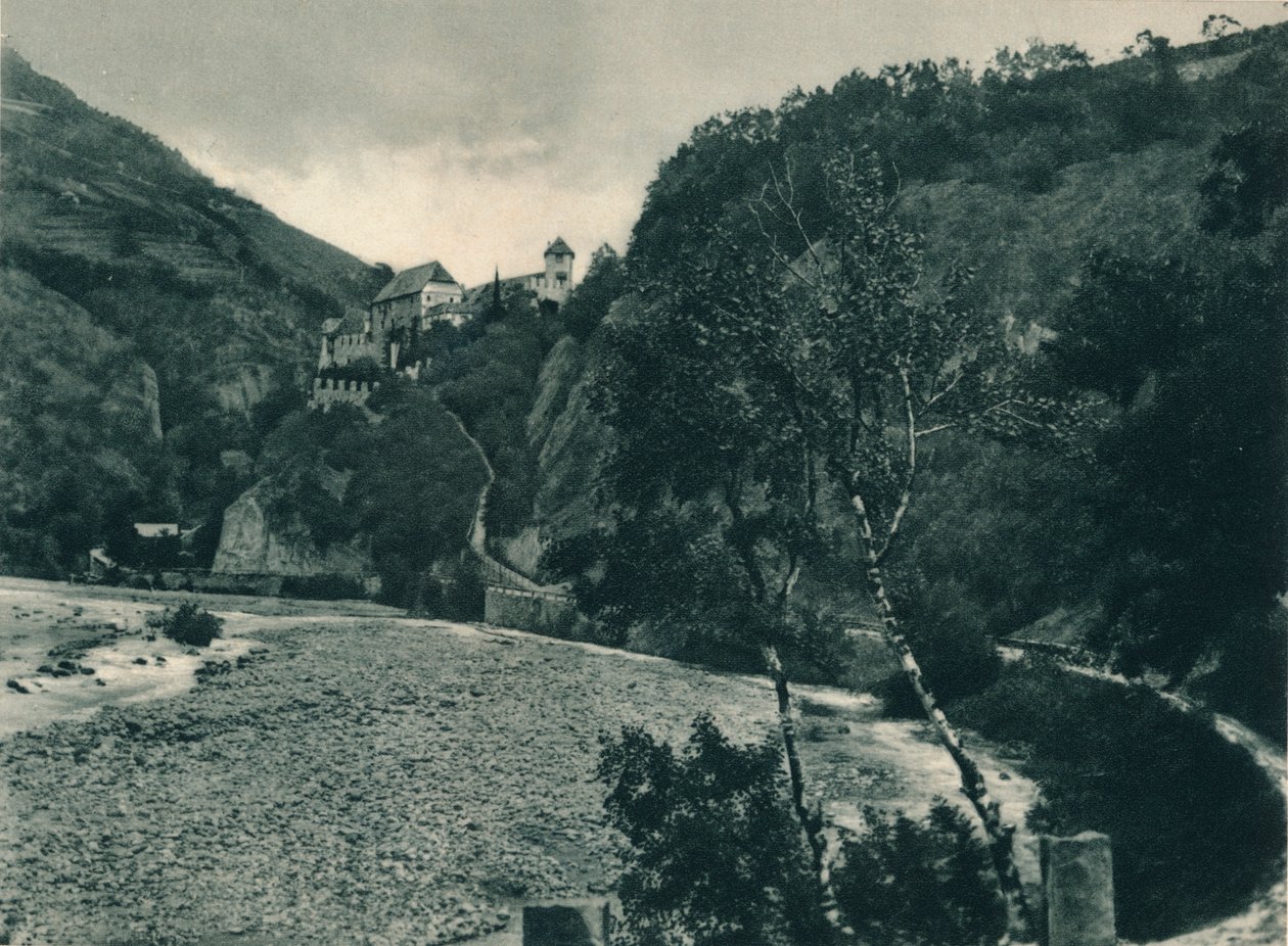 Castello di Runkelstein, Bolzano, Alto Adige, Italia, 1927 da Eugen Poppel