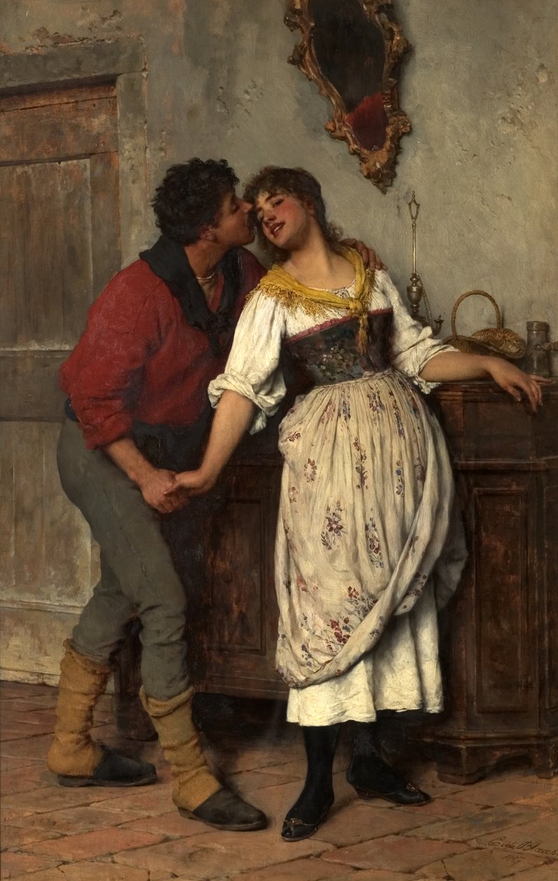 Accettato, 1887 da Eugen von Blaas