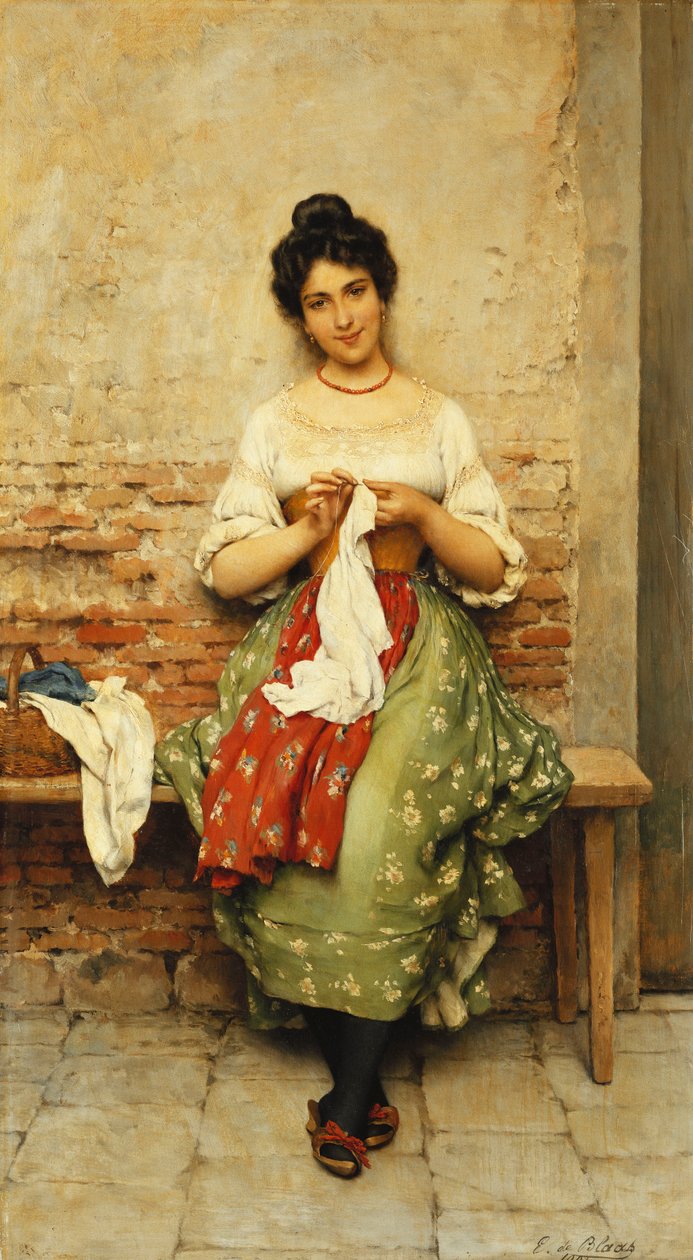 La sarta da Eugen von Blaas