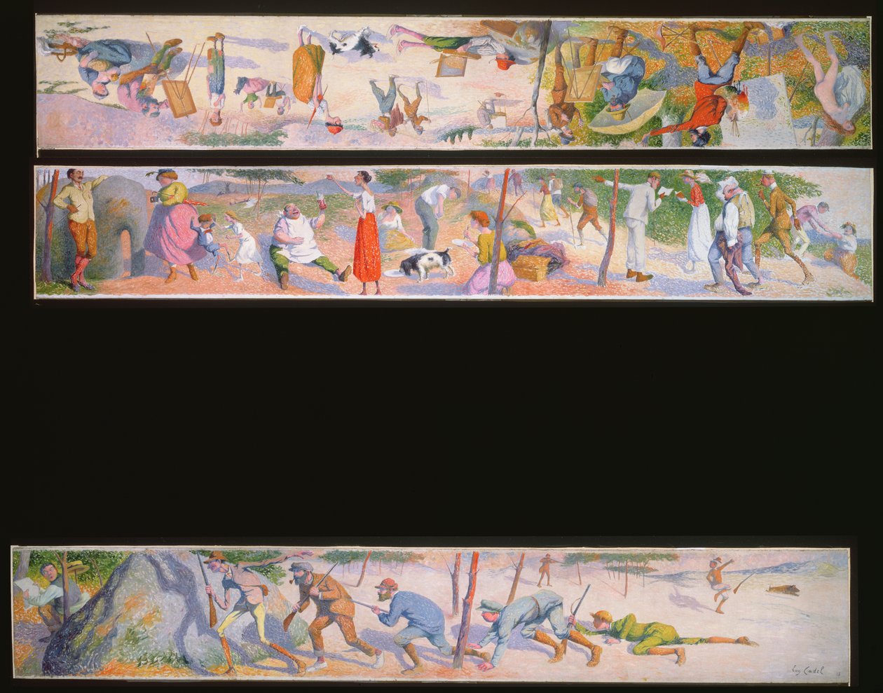 Tre scene umoristiche, 1918 da Eugene Cadel