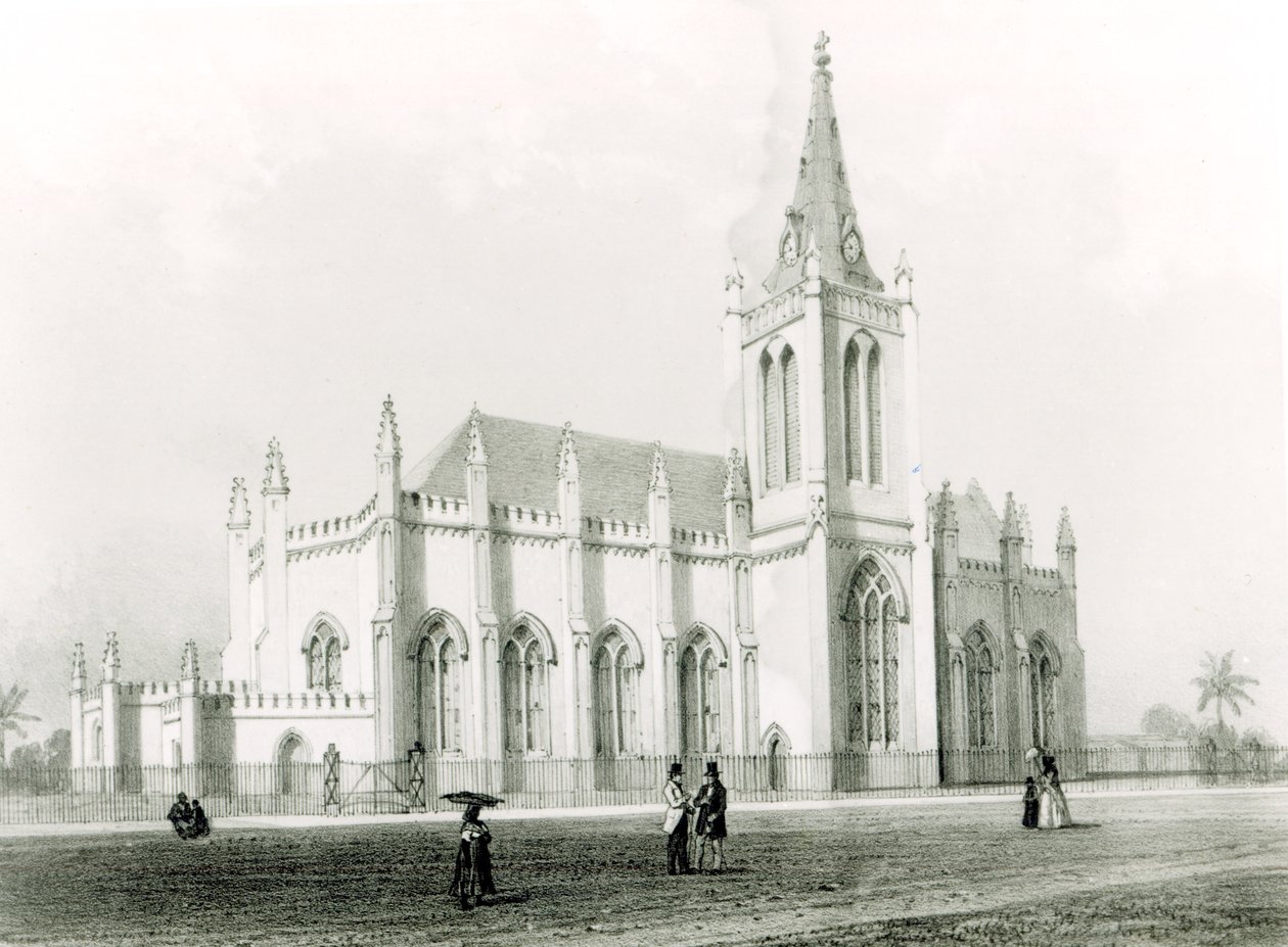 Chiesa della Trinità, Port of Spain da Eugene Ciceri