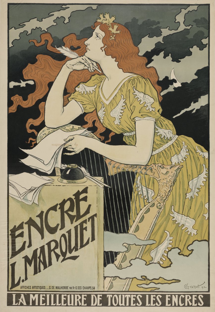 Encre L. Marquet, 1892 da Eugene Grasset