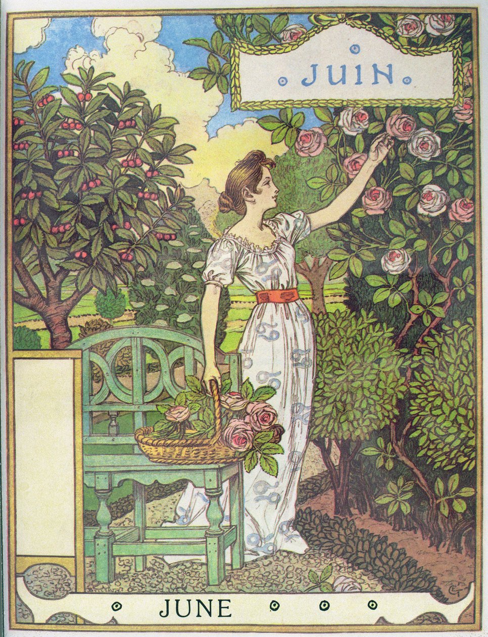 Giugno da Eugene Grasset