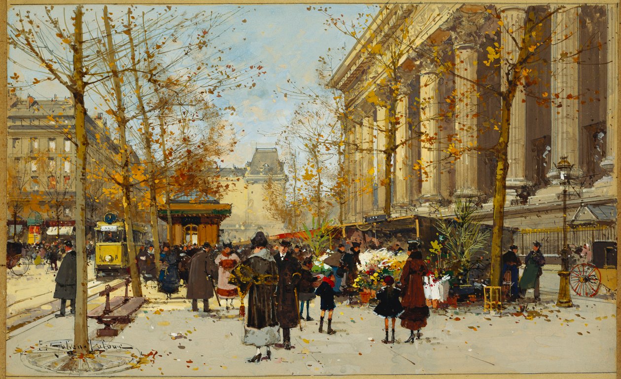Passeggiata tra i Fiori da Eugene Galien Laloue