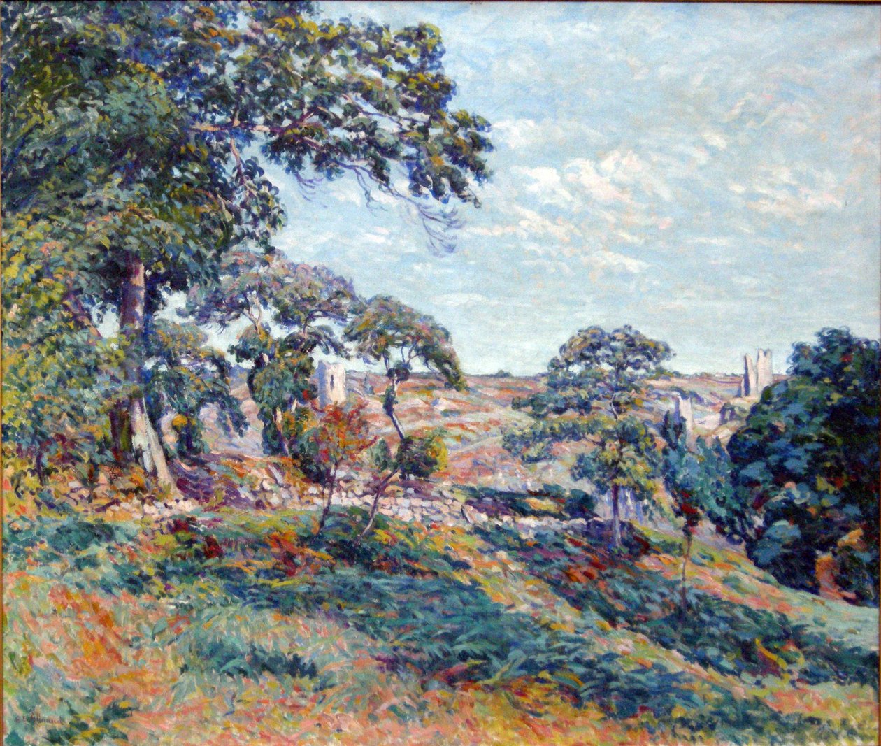 Vista di Corzant, Creuse da Eugene Alluaud