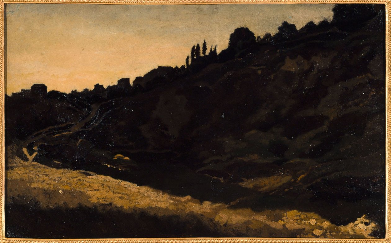 Veduta di Montmartre, circa 1848 da Eugene Antoine Samuel Lavieille