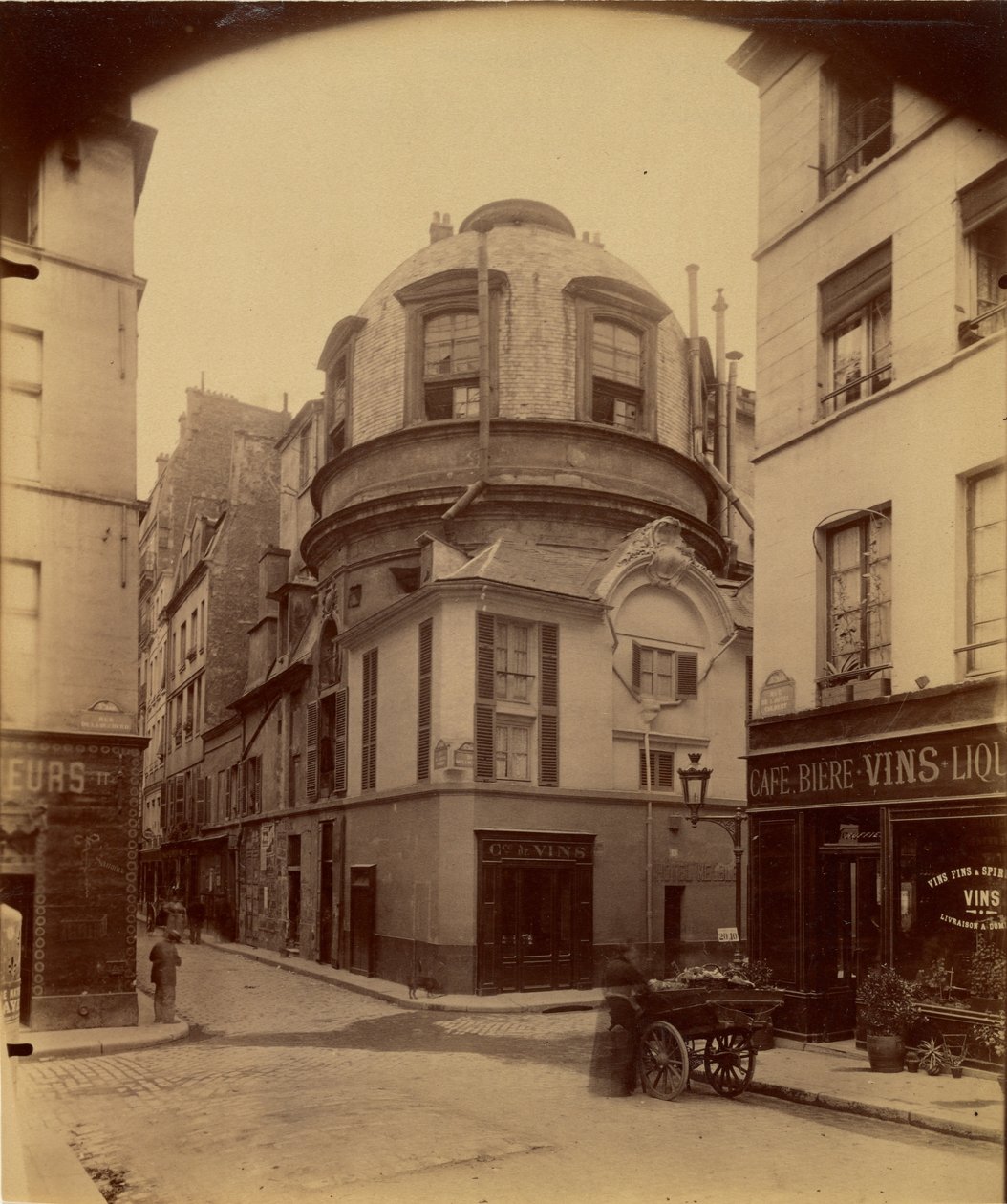 Antica scuola di medicina da Eugène Atget