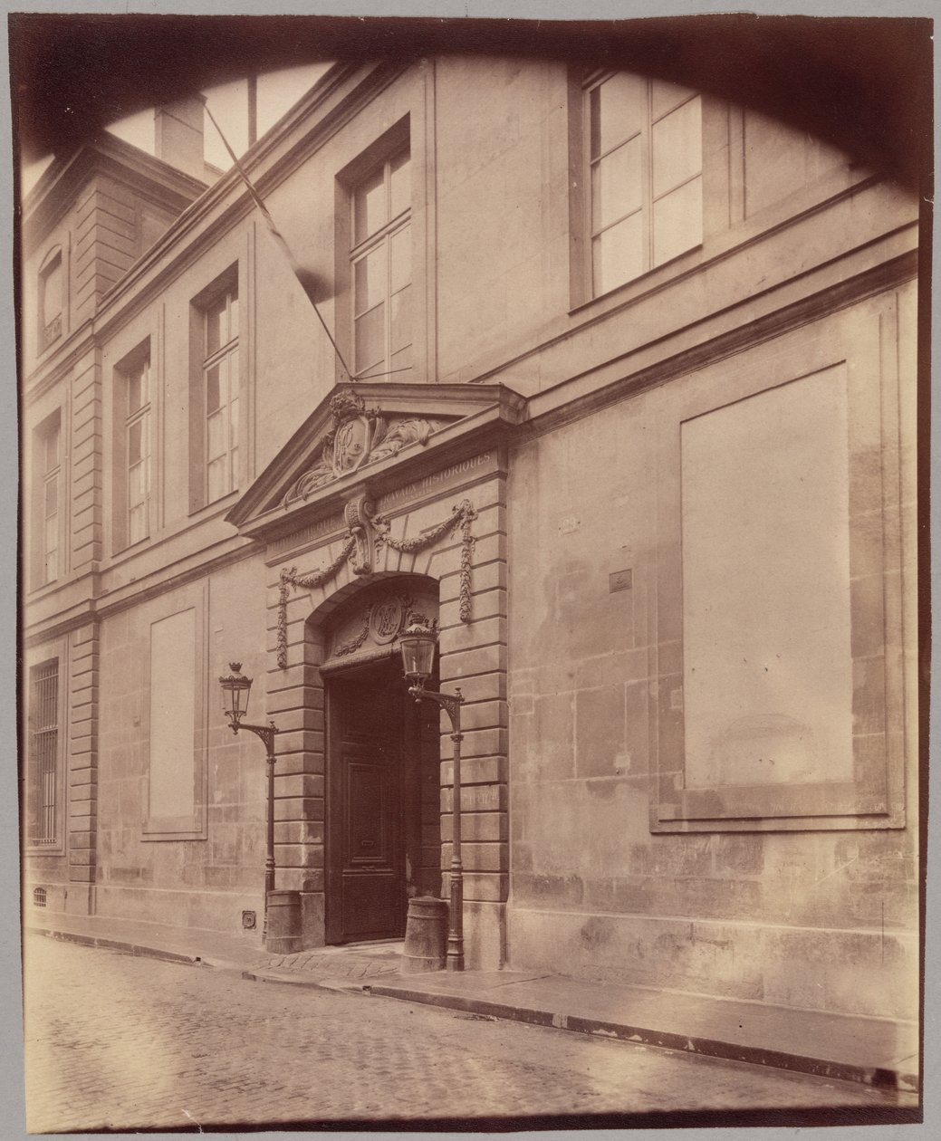 Biblioteca storica della città di Parigi da Eugène Atget