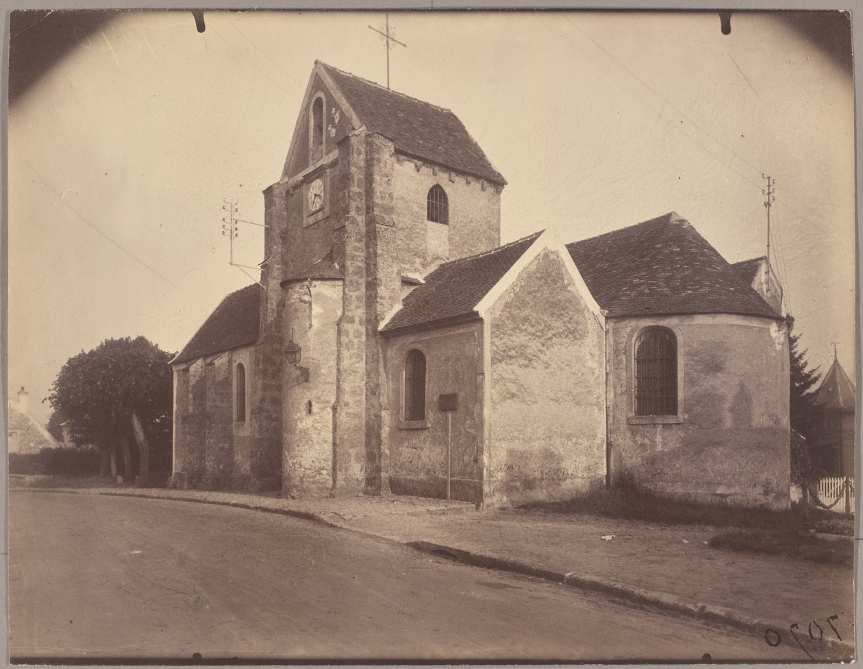 Bures (Chiesa) da Eugène Atget