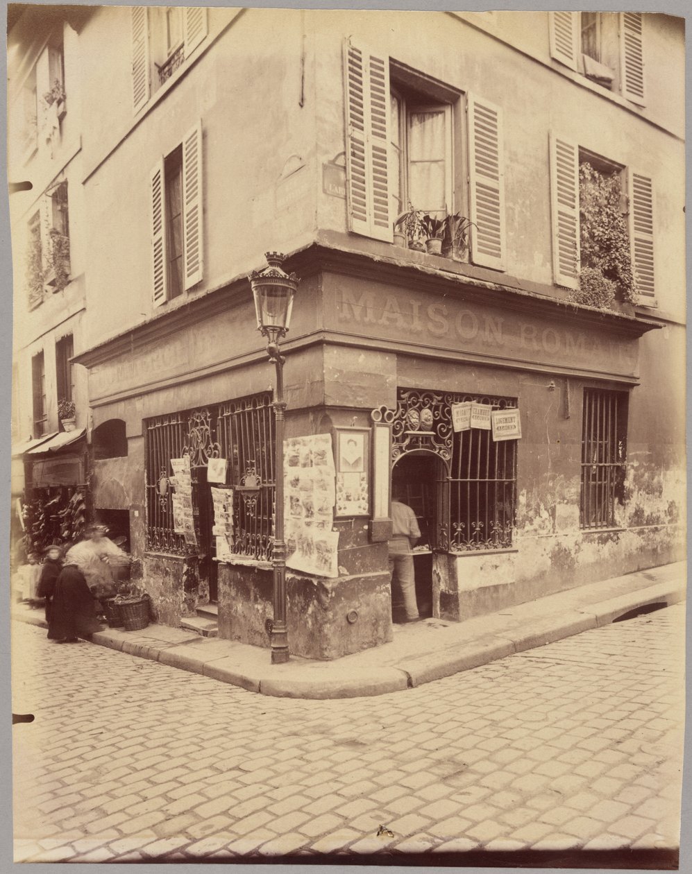 Cabaret, rue Mouffetard da Eugène Atget