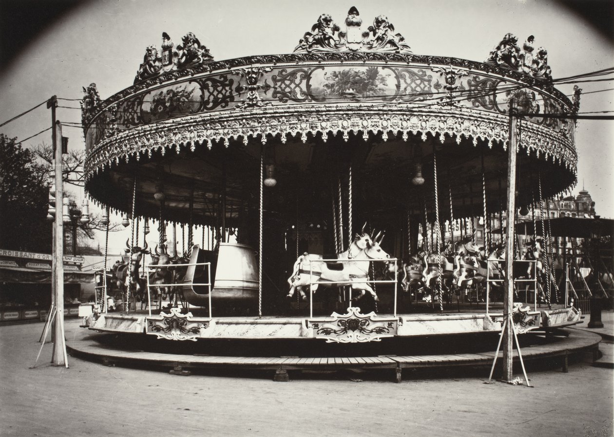 Giostra da Eugène Atget