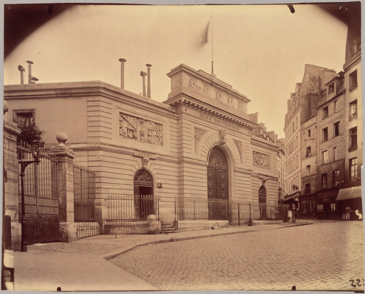 Scuola Politecnica, via Descartes da Eugène Atget