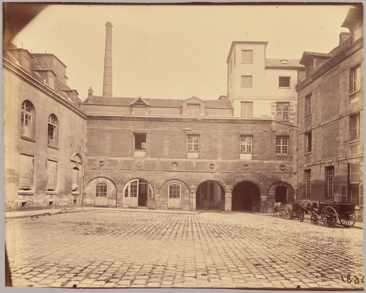 Hôtel Scipion Sardini da Eugène Atget
