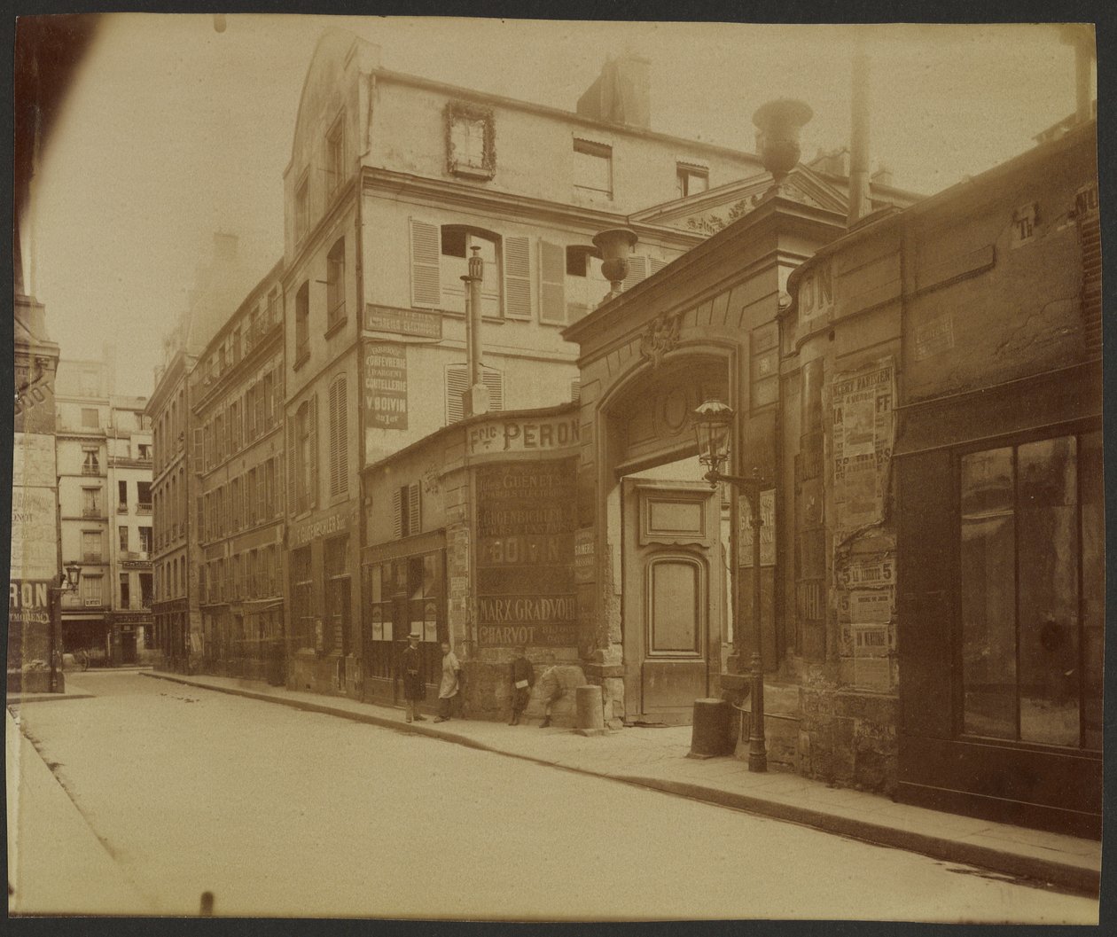 Hôtel de Montmorency, 5 Rue de Montmorency da Eugène Atget