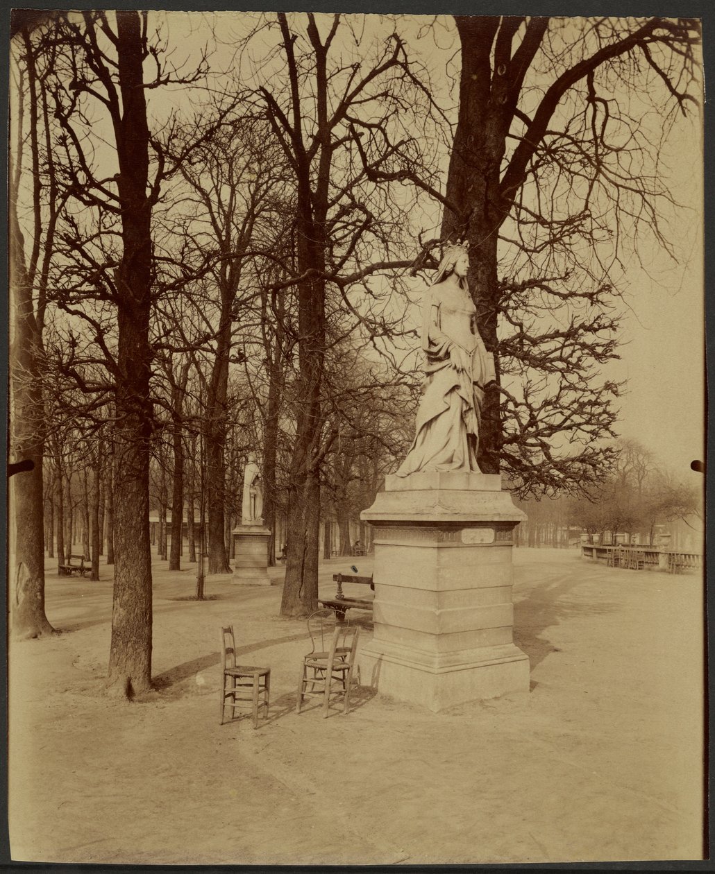 Giardino del Lussemburgo da Eugène Atget
