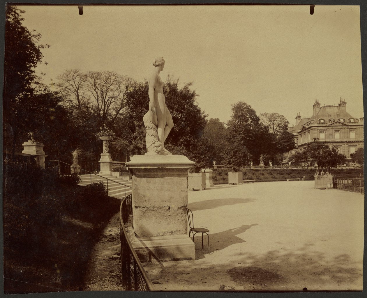 Giardino del Lussemburgo da Eugène Atget