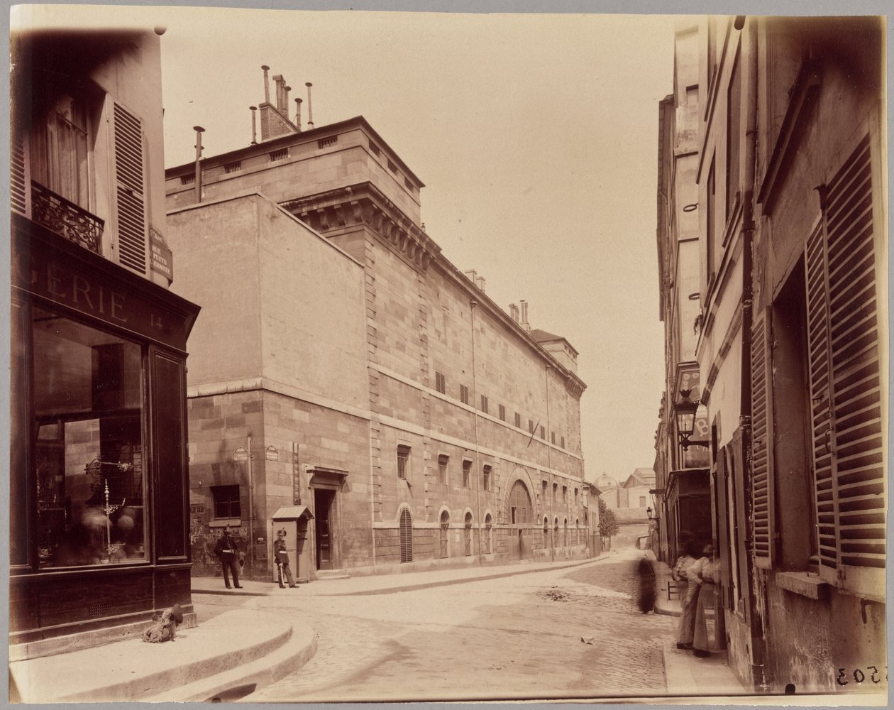 La prigione Sainte-Pélagie, rue du Puits-de-l