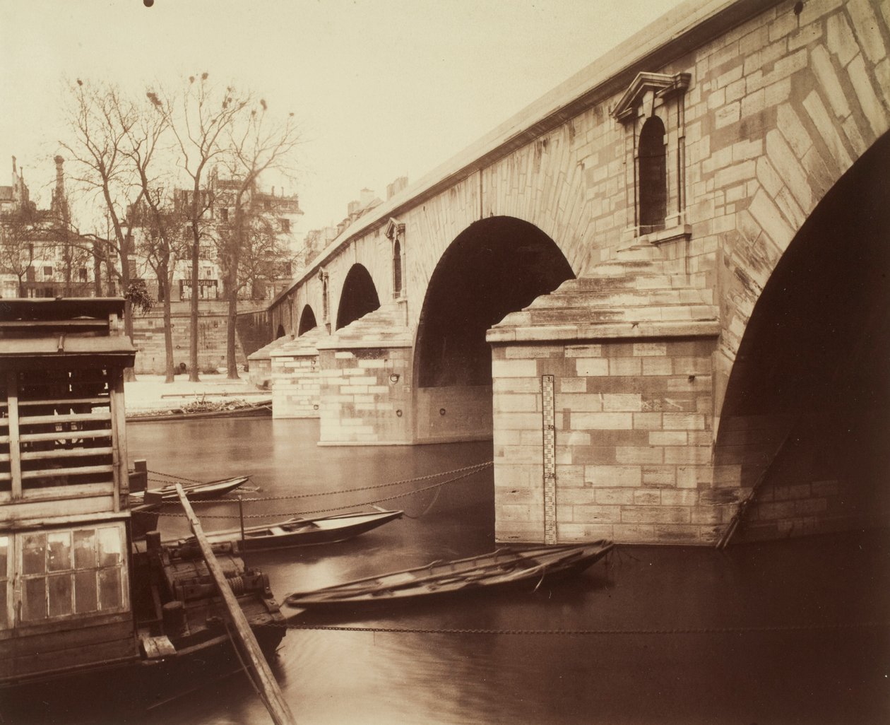 Il Pont Marie da Eugène Atget