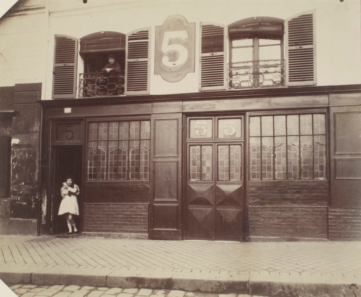 Casa a Versailles da Eugène Atget