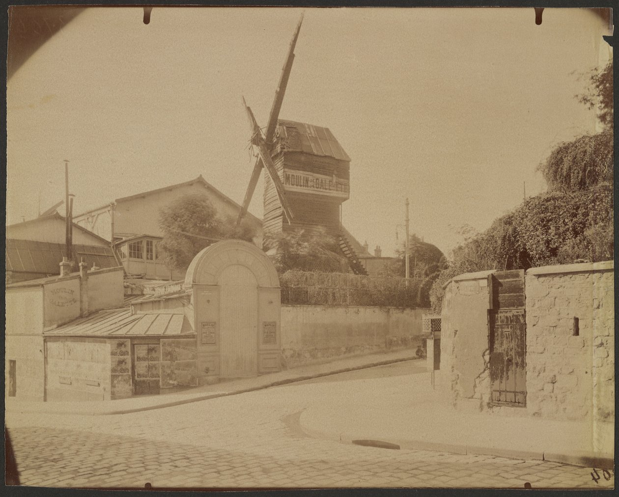 Moulin de la Galette da Eugène Atget