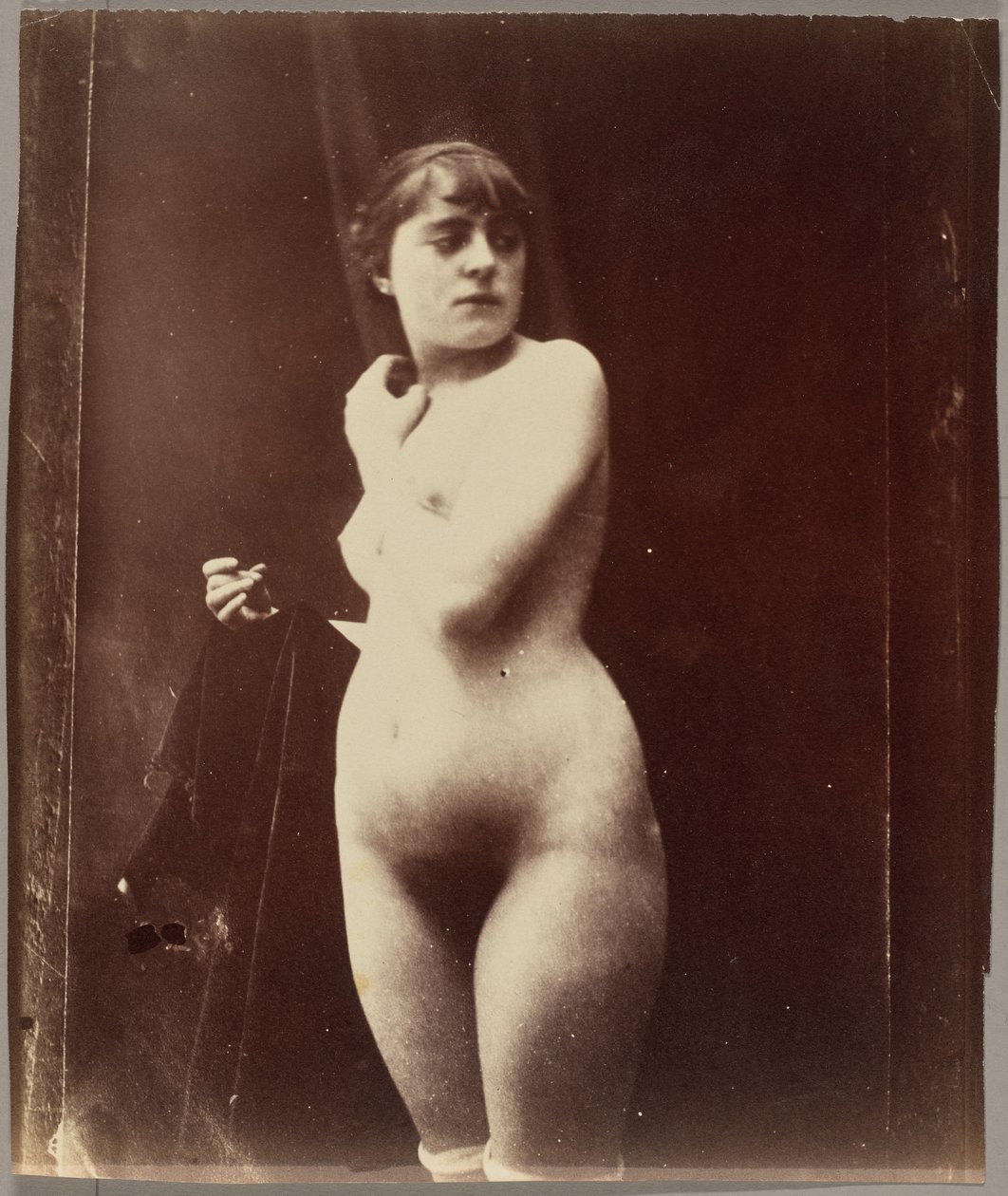 [Donna nuda] da Eugène Atget