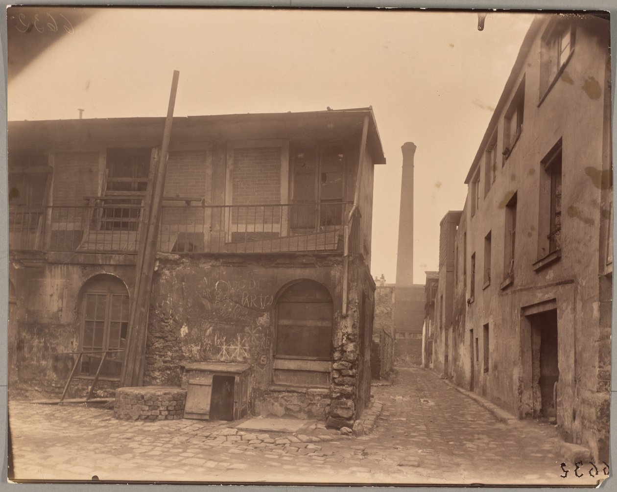 Passage Moret, vicolo dei Gobelins da Eugène Atget