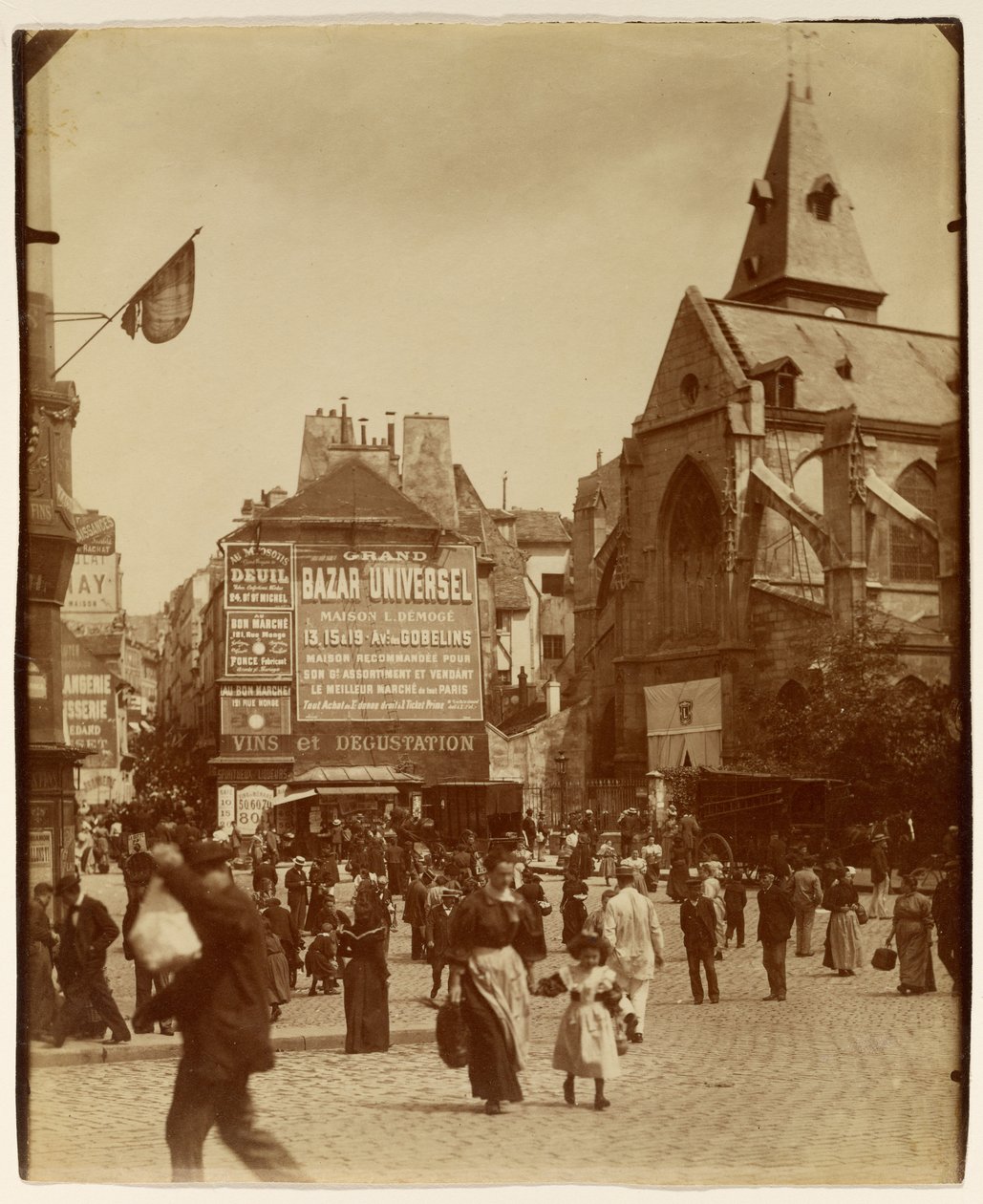 [Place Saint-Médard] da Eugène Atget