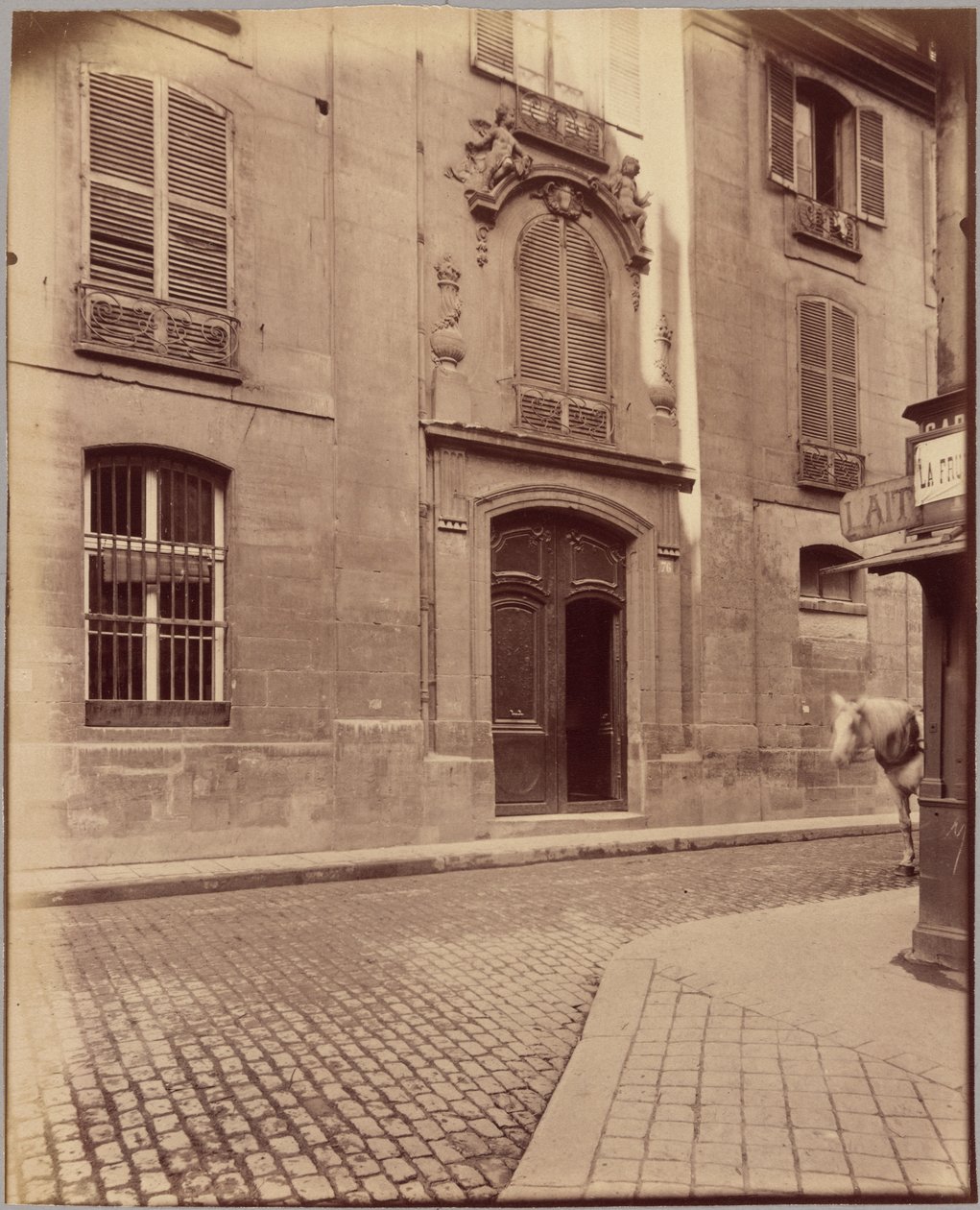Presbiterio di Saint-Merri, rue de la Verrerie da Eugène Atget