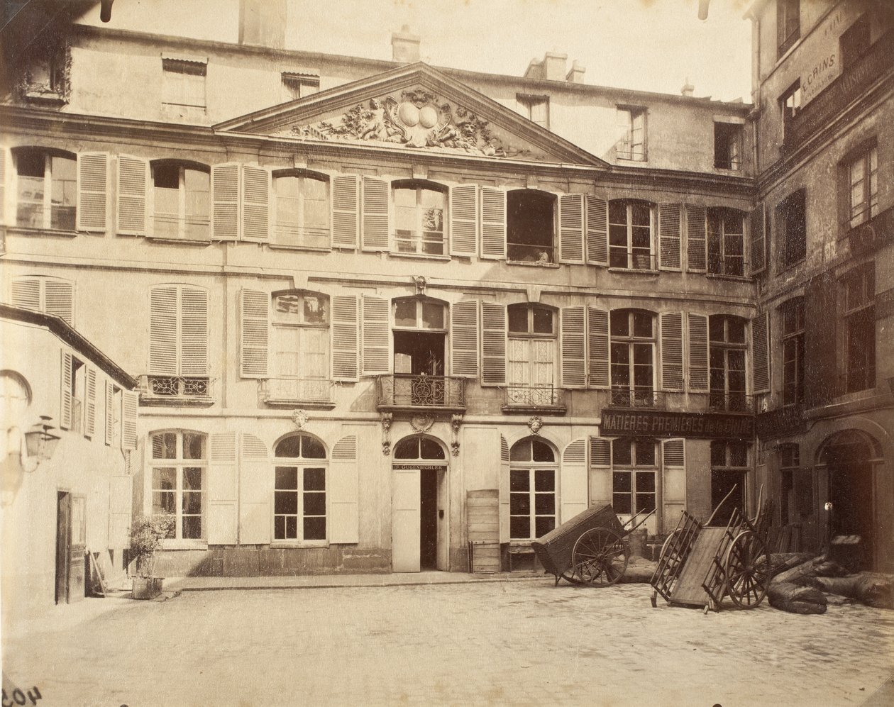 Rue de Montmorency (4052) da Eugène Atget
