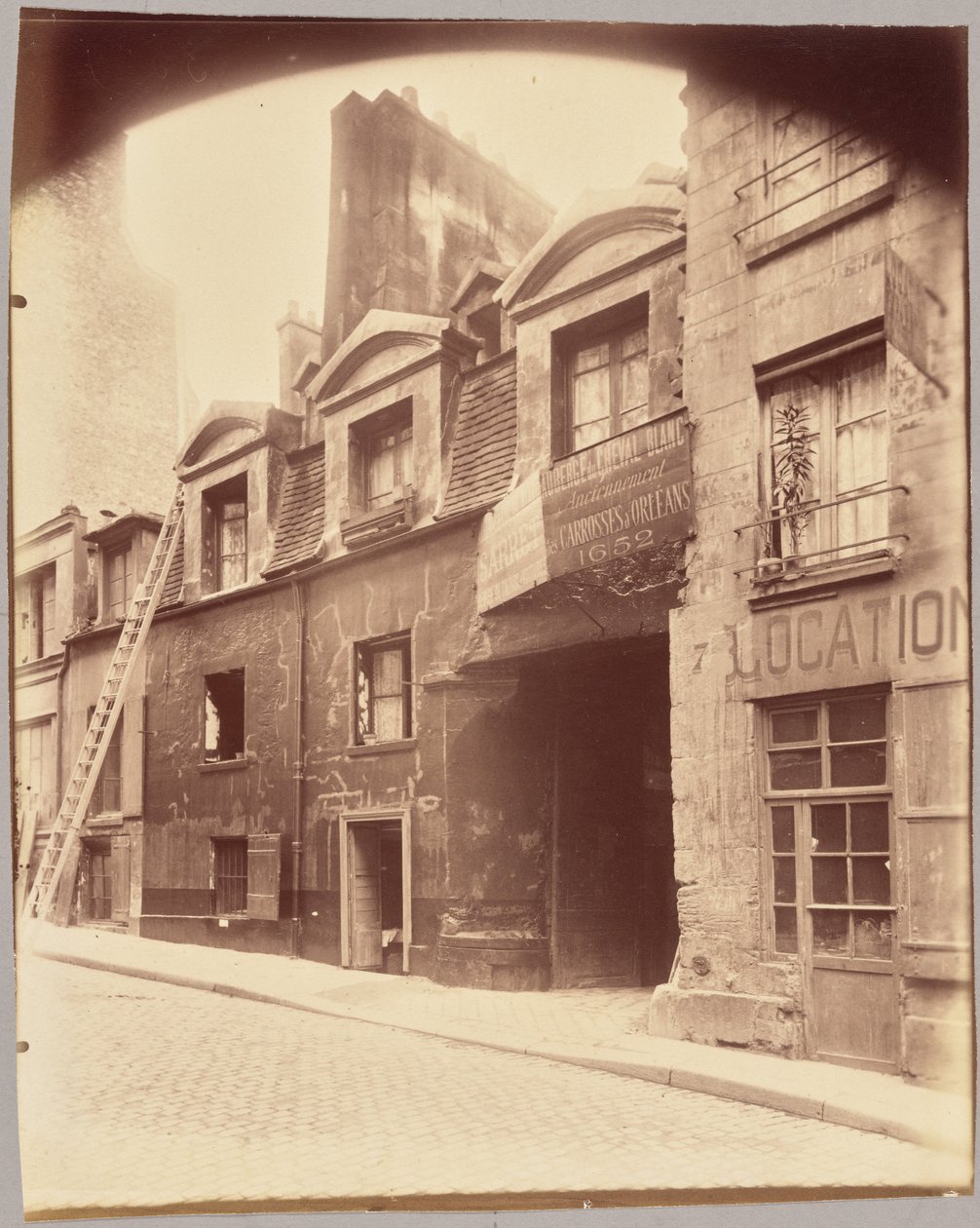 Rue Mazet da Eugène Atget