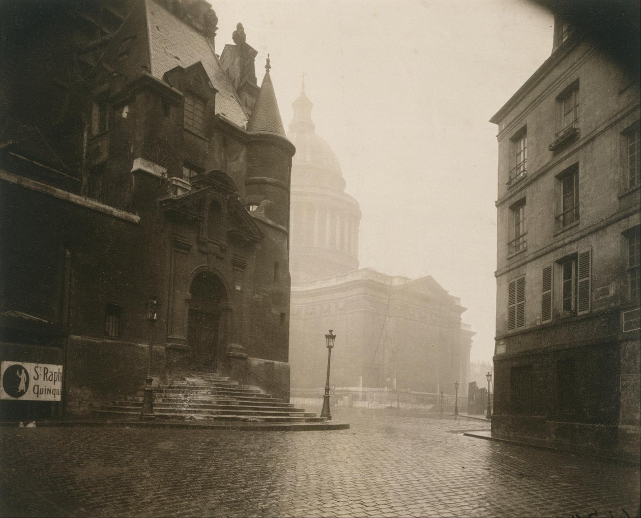 Rue de la Montagne Sainte-Geneviève da Eugène Atget