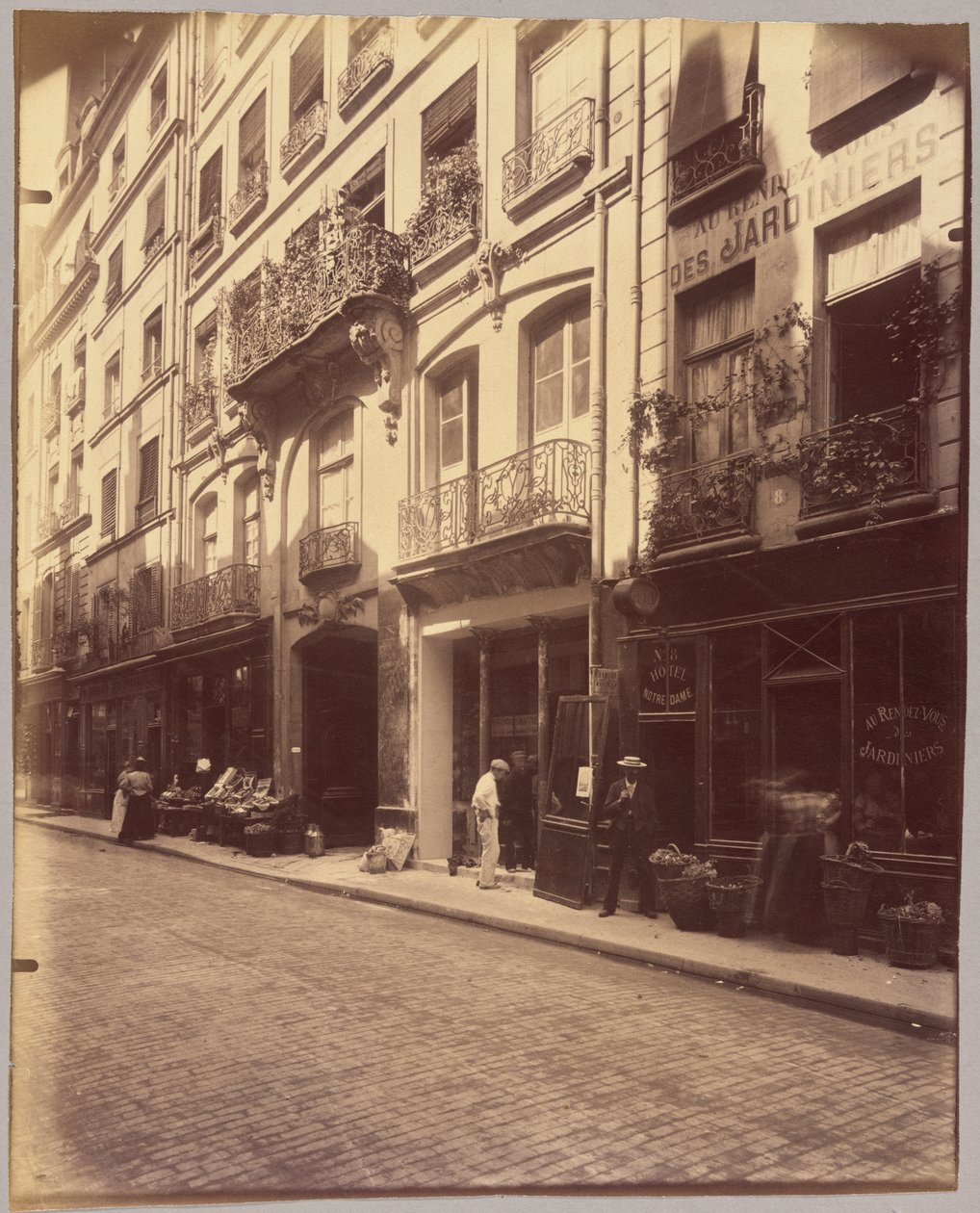 Rue du Petit-Pont da Eugène Atget