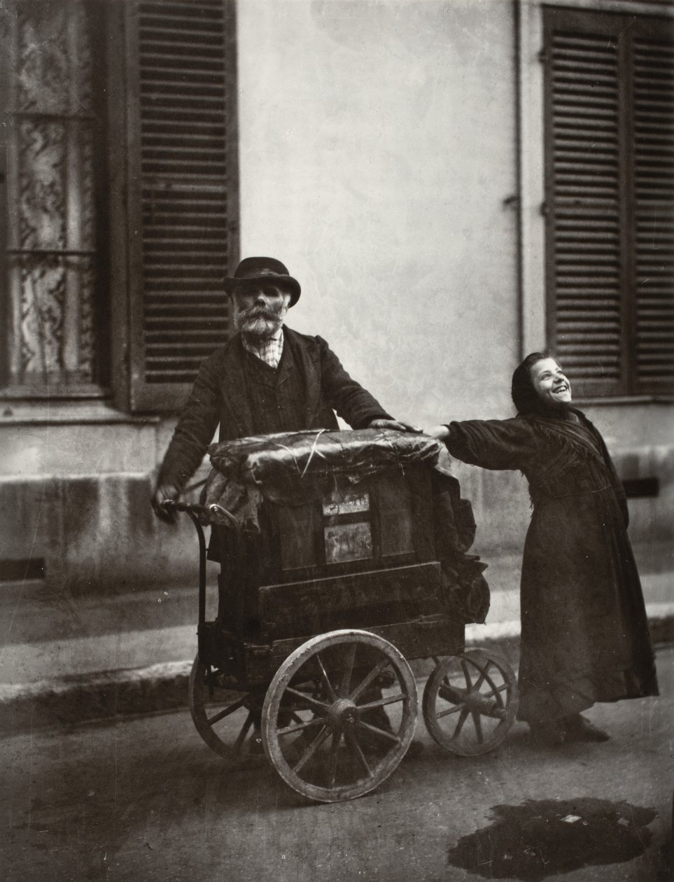 Musicisti di strada da Eugène Atget