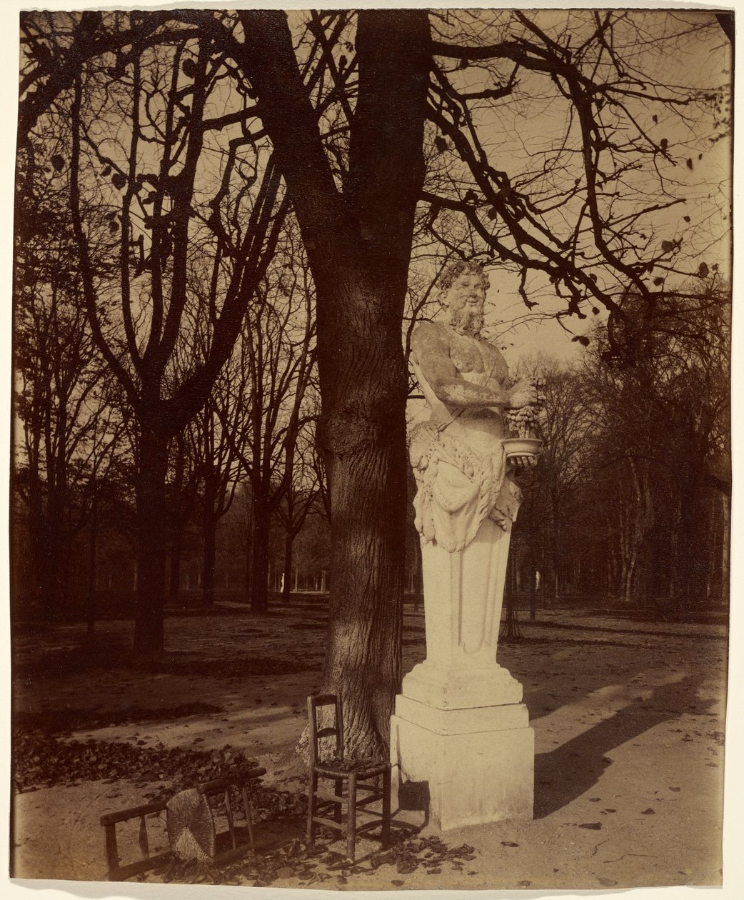 Versailles, angolo del parco da Eugène Atget