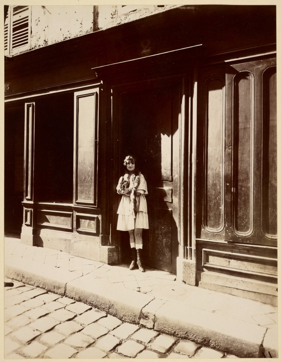 Versailles, Maison Close, Piccolo Palazzo da Eugène Atget