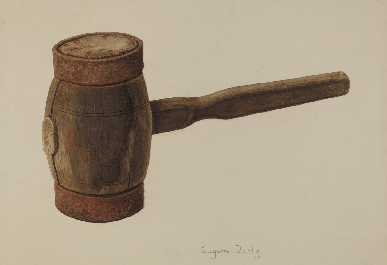 Mazza da gesso da Eugene Bartz
