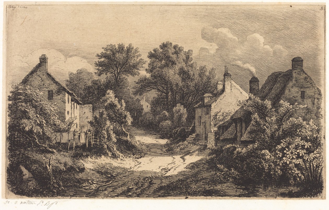 La strada per Garens da Eugene Bléry