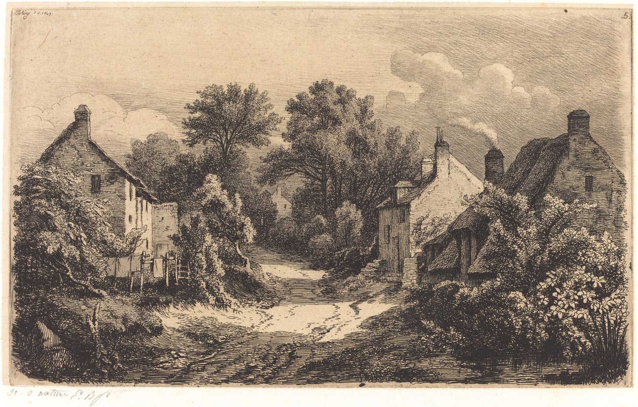 Le chemin de Garens da Eugene Bléry