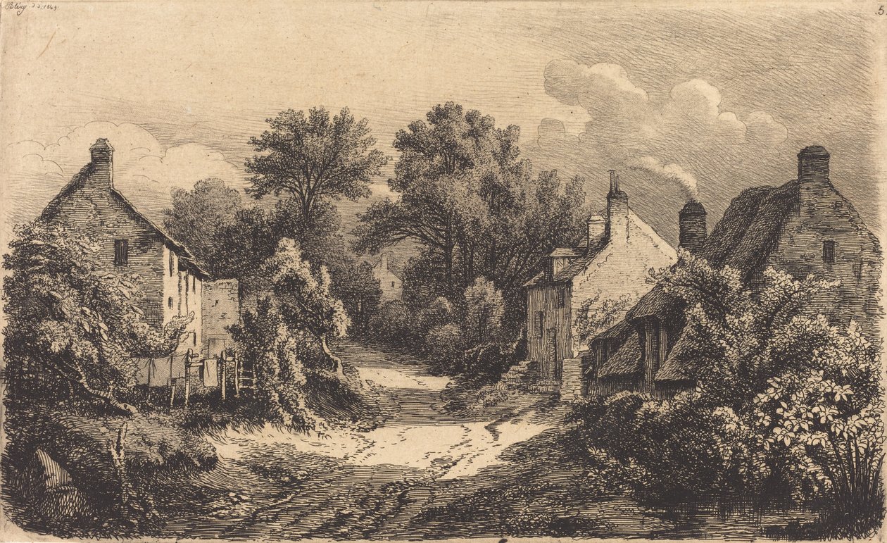 La strada per Garens da Eugene Bléry