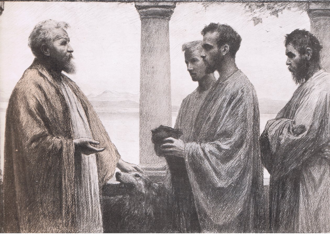 I talenti, Bibbys Annual, 1916-17 da Eugene Burnand