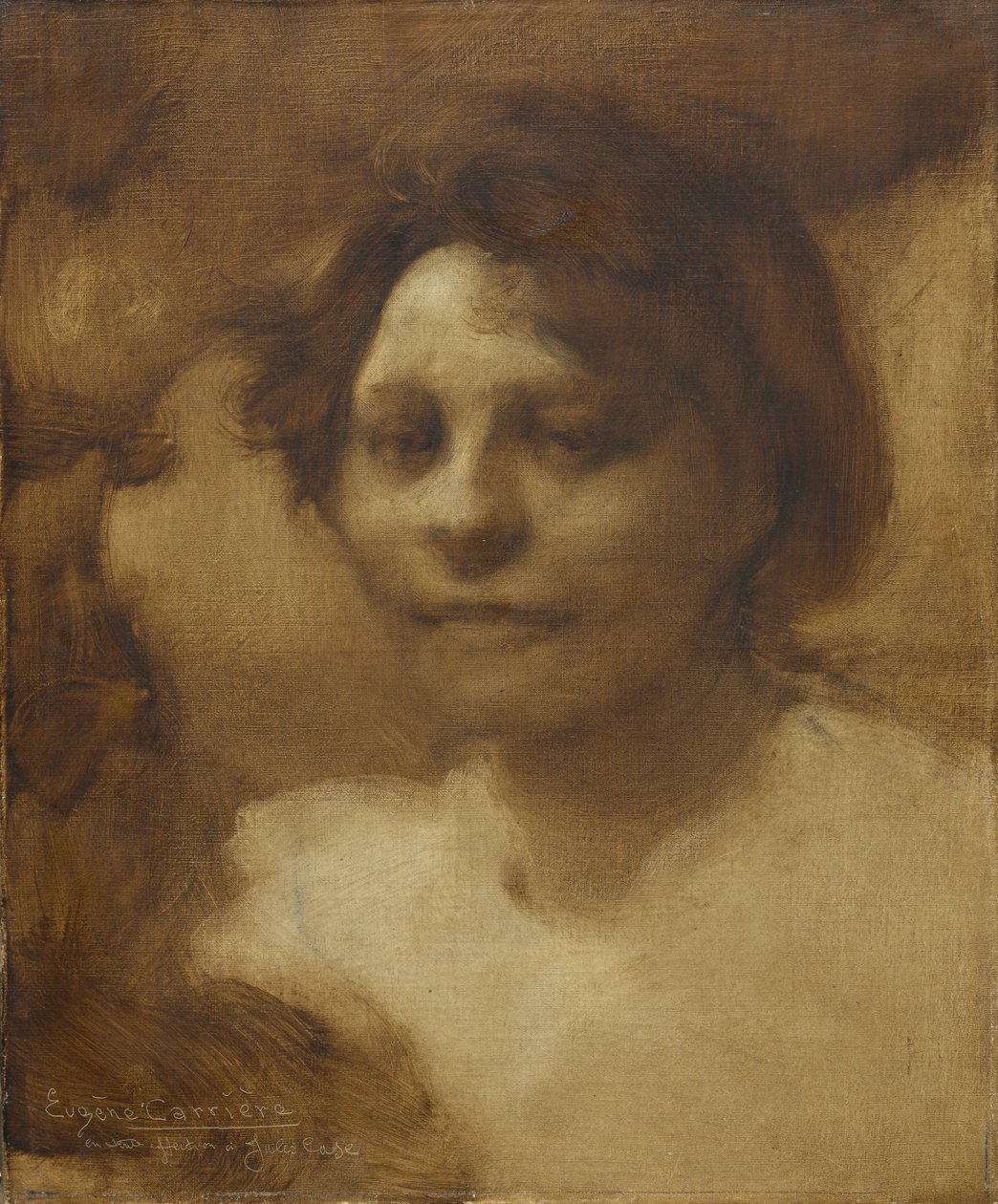 Madame Case, dopo settembre 1900, probabilmente estate 1901 da Eugène Carrière