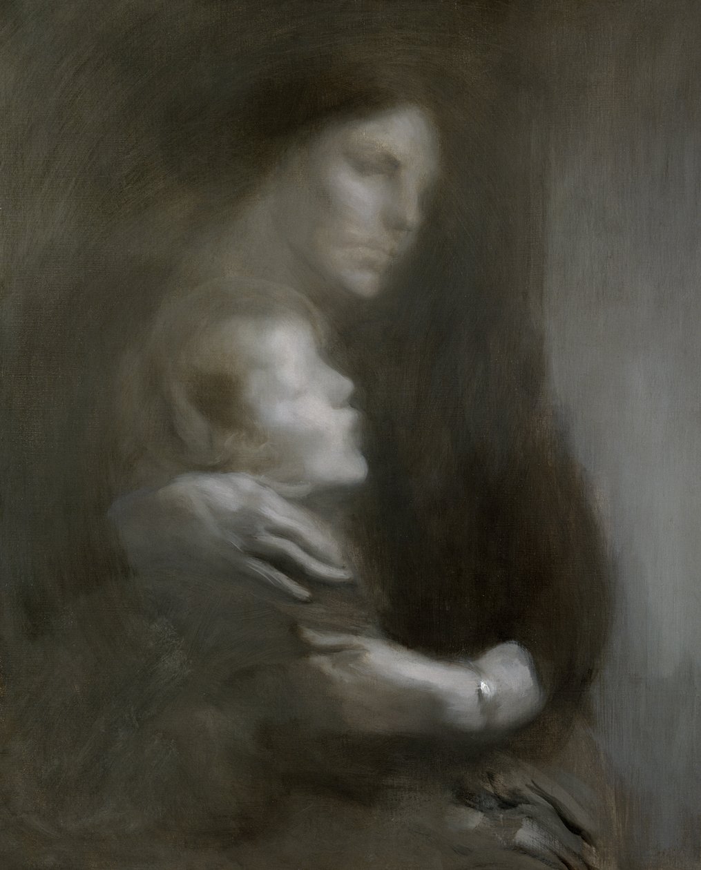 Maternità (Sofferenza) da Eugène Carrière