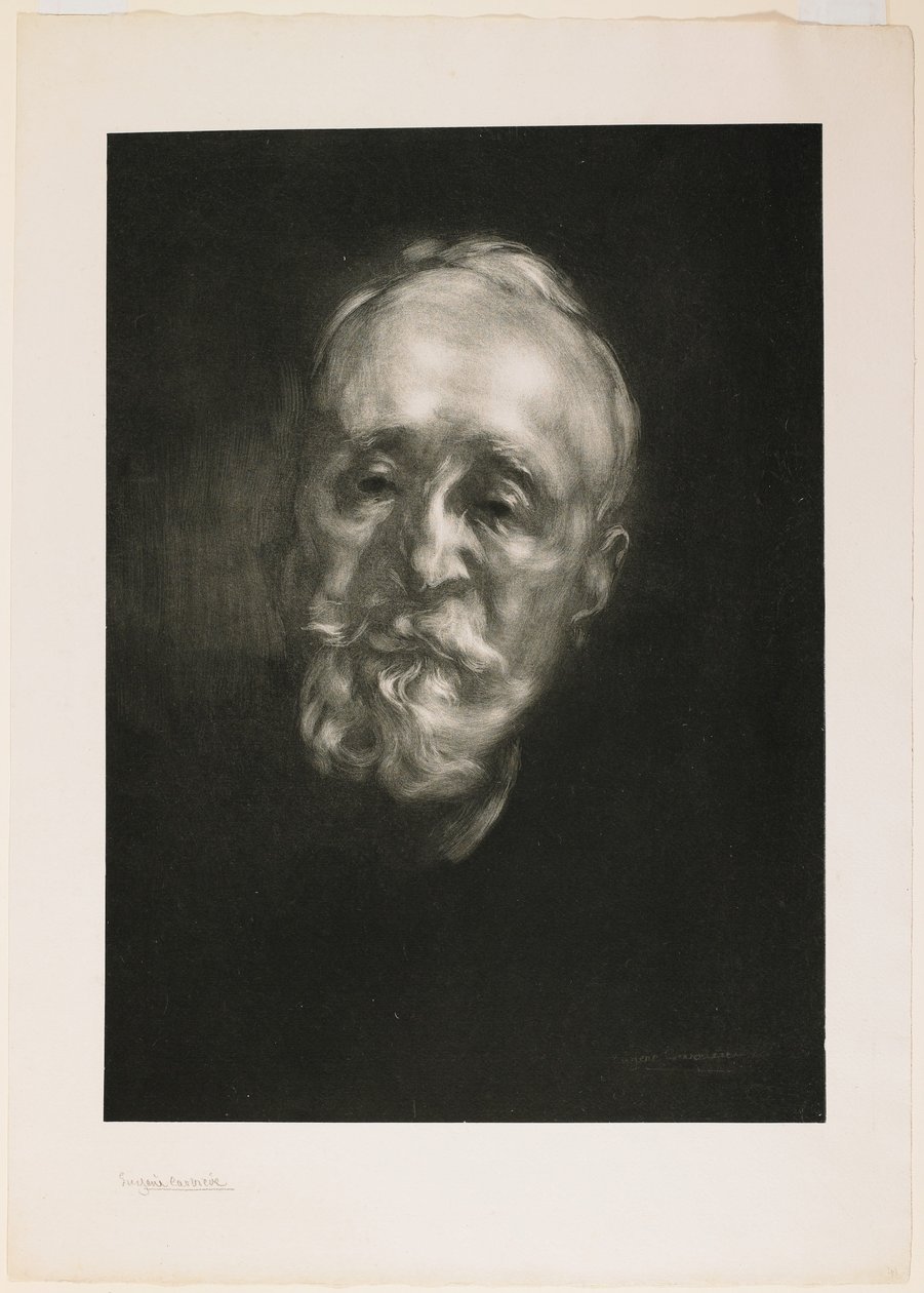 Puvis de Chavannes (Seconda tavola) da Eugène Carrière
