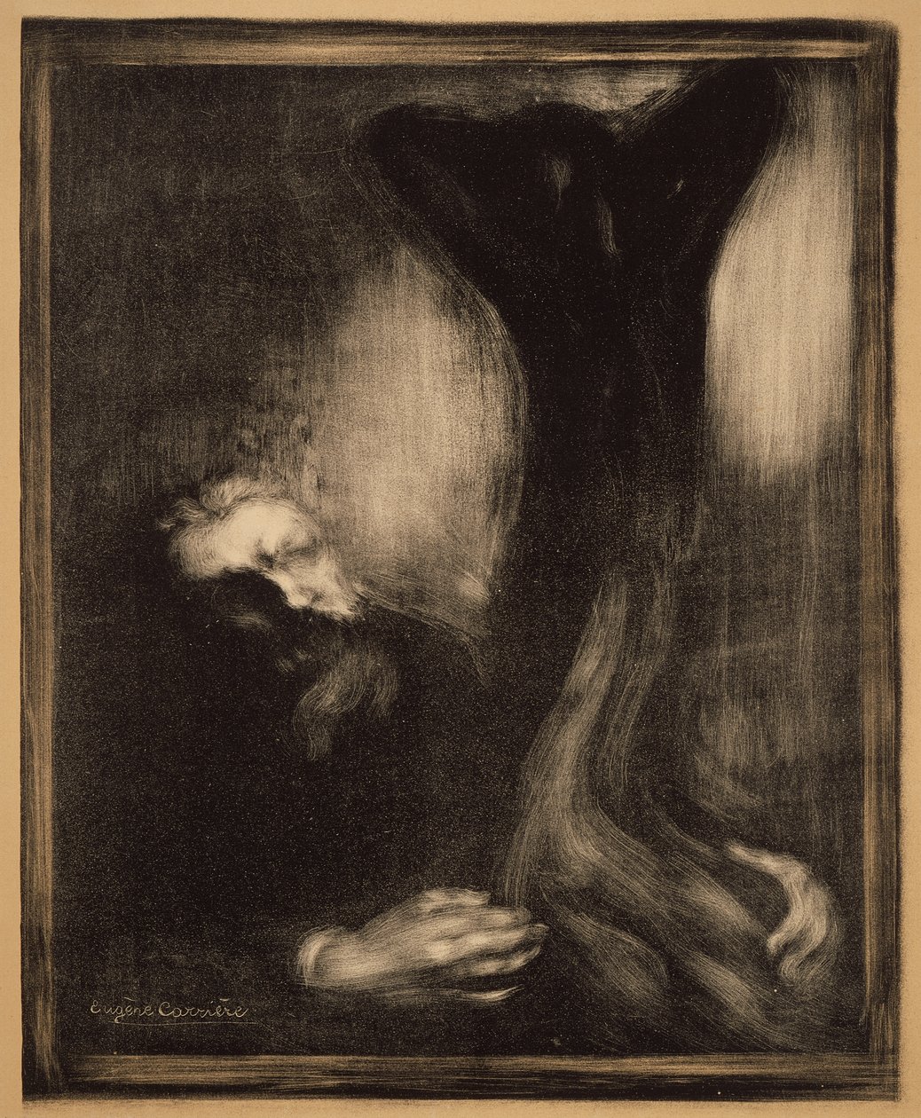 Rodin scolpisce da Eugène Carrière