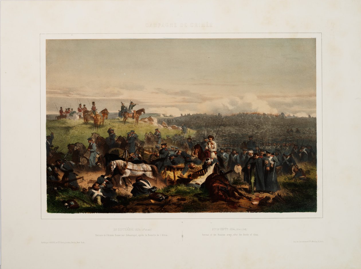 20 settembre 1854. Ritirata dell