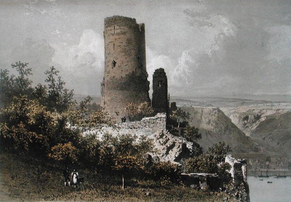 La Torre del Gatto, Valle del Reno da Eugene Ciceri