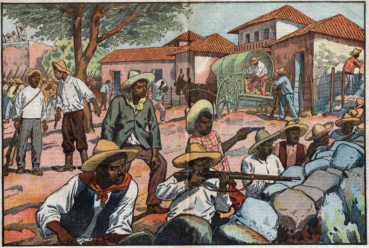 Ribellione anti-americana in Nicaragua da Eugene Damblans