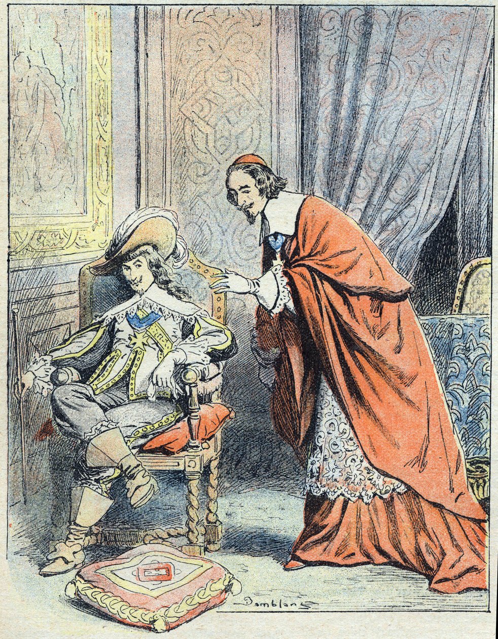 Illustrazione per "Vint ans apres" (Vent